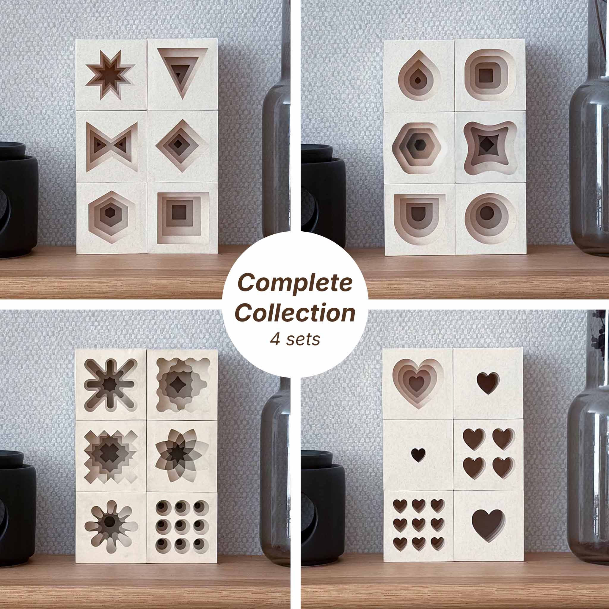 Geometric Layered Box Templates – Complete Collection